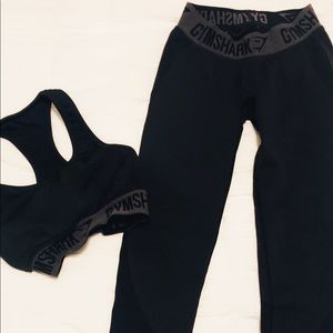Gymshark Fit Black/Charcoal Set
